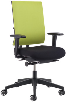 pisarniški stol, O4003, Oblazinjen sedež in naslon za hrbet: Prevleka iz blaga