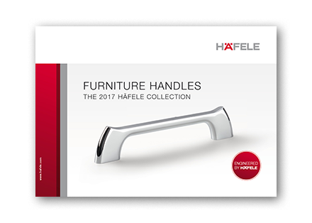 Furniture handles – The Häfele collection 2017