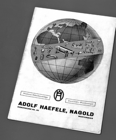Prvi Häfele katalog okova za namještaj