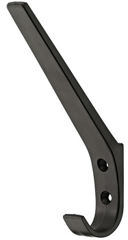 Wardrobe hook, polyamide, 23x98x160 mm (WxDxH)