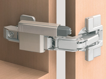 Soft closing mechanism for doors, Blumotion, for 170° hinge (full and half overlay mounting/twin mounting)