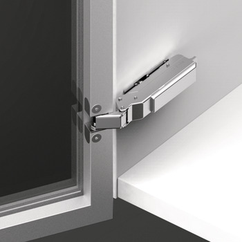 Concealed hinge, Grass Tiomos 110°, full overlay mounting