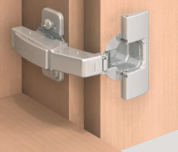Concealed Cup Hinge, Clip Top 95°, with automatic closing spring