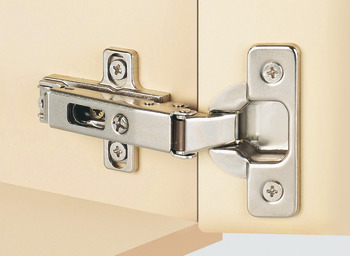 Concealed Cup Hinge, Häfele Duomatic 120°, full overlay mounting