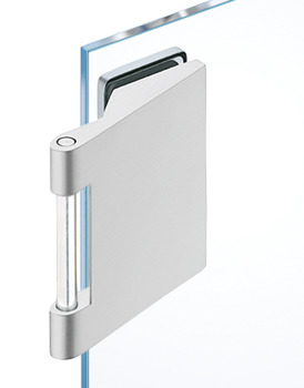 Glass door hinge, 3-piece (wing part), Startec