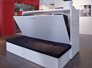 Foldaway bed fitting, Teleletto sofa bed, with frame and slatted frame