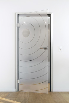 All-glass door, GDD designer glass
