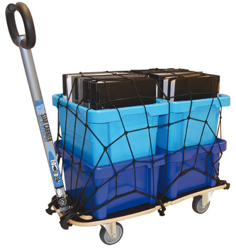 Transport trolley, Wagner Star Carrier Excellence MM 1187, with drawbar, load bearing capacity 300 kg
