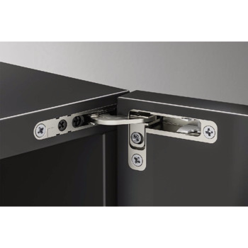 3D concealed hinge, With soft closing mechnism