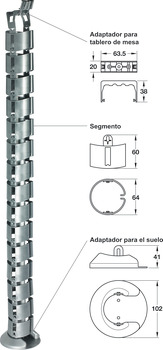 Cable guide, Link design