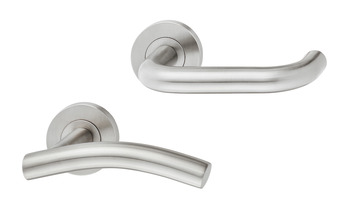 Lever handle, Stainless steel, Startec