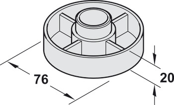Spacer ring, For Chassis, Variant-C