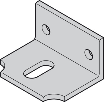 Wall mounting bracket, For height adjustable sleeve