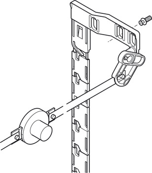 Central locking bar, For Variant-S and Matrix Box P, for System 32