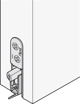 Retractable door seal, MinE-V (ventilation) 23 dB, Planet
