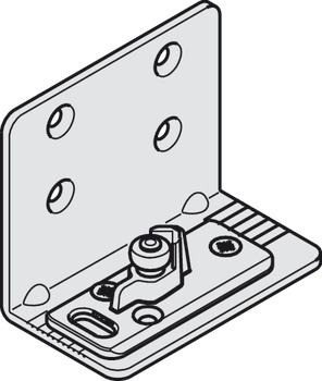 Bottom guide, With wall mounting bracket