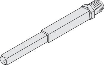 Convertor spindle, alternate spindle 8/10 mm, M12