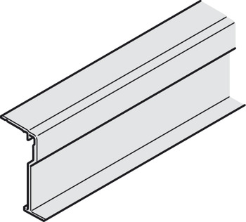 Supporting/fascia bracket, for suspended or integrated ceiling installation