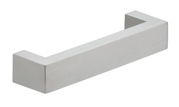 Furniture handle, Mitred handle, stainless steel, straight-edged
