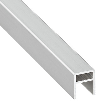 Strengthening strip, For sliding doors, length 2,500 mm, aluminium