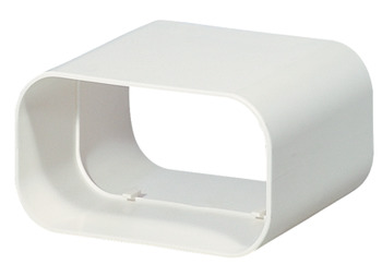 Connector, 125 soft Flat ducting system