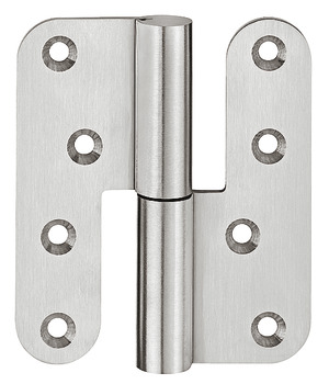 Drill-in hinge, for flush interior doors up to 60 kg