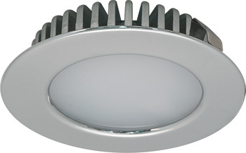 Recess/surface mounted downlight, Häfele Loox LED 2020 12 V drill hole ⌀ 55 mm zinc alloy