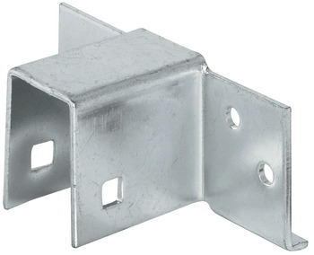 Bed plinth connector, for single and double beds