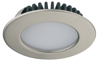 Recess/surface mounted downlight, Häfele Loox LED 2020 12 V drill hole ⌀ 55 mm zinc alloy