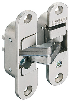 Door hinge, concealed, for interior doors, 3-D.adjustable
