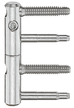 Drill-in hinge, SFS intec 11R 15-000, For rebated interior doors up to 48/70 kg