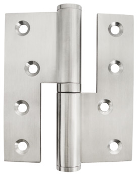 Drill-in hinge, for flush interior doors up to 68 kg, Startec