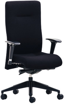 XP Office chair, O4010, padded seat and backrest: Fabric cover