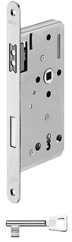 Magnetic mortise lock, for hinged doors, cipher bit, 116 1/2