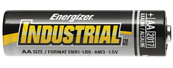 Battery, Mignon, AA, LR06, alkaline manganese, 1.5 V, industrial