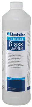 Special glass cleaner, for cleaning the surfaces with adhesive bonds