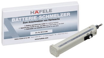 Battery operated wax melter, Häfele, for hard wax, surface products