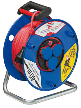 Cord reel, Brennenstuhl IP44, with comfort rotary contact