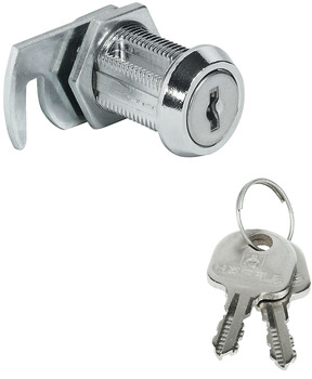 PIN code lock, With fixed plate cylinder, with hook cam
