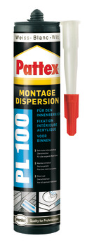 Assembly adhesive, Pattex PL 100, dispersion adhesive