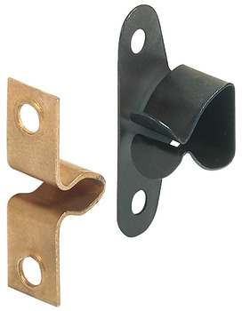 Spring catch, For screw fixing, steel
