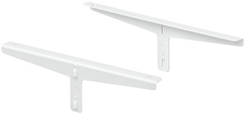 Double bracket, for shelf system column 30 x 30 mm