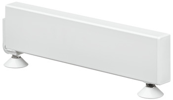 Column foot, plug in, for shelf system column 30 x 30/60 x 30 mm