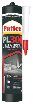 Assembly adhesive, Pattex PL 300 Total Fix, MS-Polymer