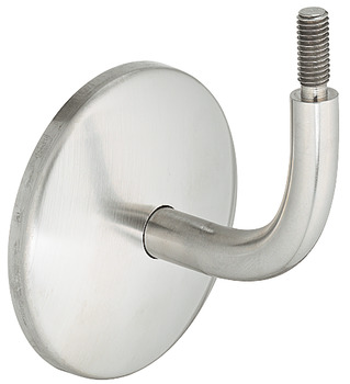 Handrail bracket, without support, stainless steel