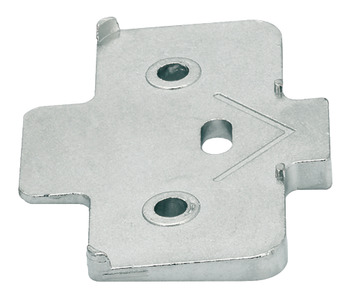 Angled wedge, -5°, 6 mm, Clip/Clip Top, for corner applications that require underlying