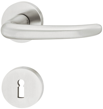 Door handle set, Stainless steel, FSB, ASL<sup>®</sup> model 12 1023