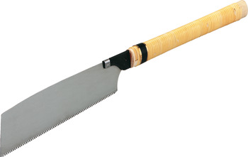 Pull saw, with rattan handle, Japanese steel