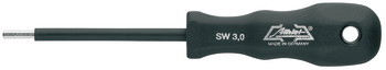 Screwdriver, For hex socket head screws SW 3