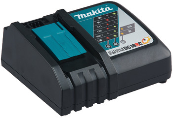 Charger, Makita DC18RC, for 14.4–18 V rechargeable battery pack